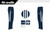 Cabinteely GAA Aston Skinny Tracksuit Bottoms (Adults)