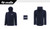 Cabinteely GAA Eclipse Hooded Padded Jacket (Kids)