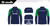 Republic of Ireland Womens Supporters Club Carvelle Squad Half Zip Top (Adults)
