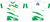 Naomh Alee Training Jersey Wht-Green (Adults)