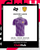 Wexford Albion FC Lincoln T-Shirt Purple - White (Kids)