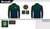 Ballinora Hurling & Football (Male Club) Kasey Squad Half Zip Top (Adults)