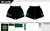 Naomh Brid GAA Mourne Printed Shorts (Adults)