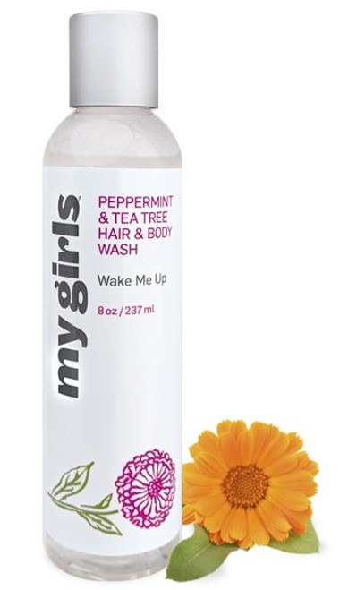 Peppermint & Tea Tree Oil Hair & Body Wash 