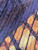 ACCORDION SHAWL:  #215 Aubergine-Deep Grape-Multi