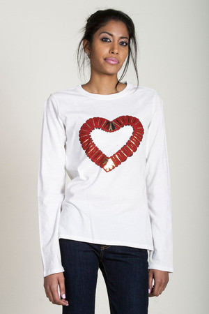 thevirgins lace heart Tshirts Tシャツ thevirgins lace heart Tshirts Tシャツ 2025年最新】thevirgins