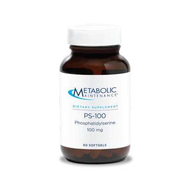 PS-100 [Phosphatidylserine] 100mg 60sg by Metabolic Maintenance