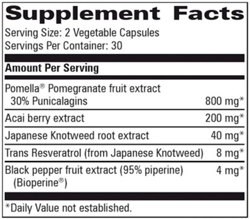 Pomegranate w/ Super Fruits 60c label by Progressive Labs Pomegranate w/ Super Fruits 60c label by Progressive Labs