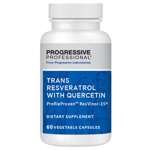 Trans-Resveratrol w/ Quercetin 60c by Progressive Labs
