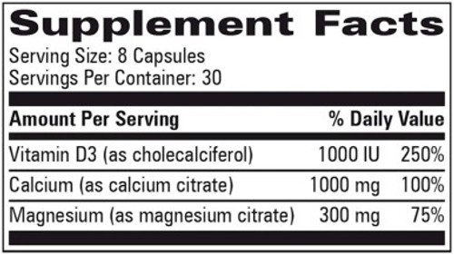 Osteo-Mins PM with D 240c label by Progressive Labs