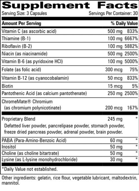 Glycoplex 90c label by Progressive Labs Glycoplex 90c label by Progressive Labs