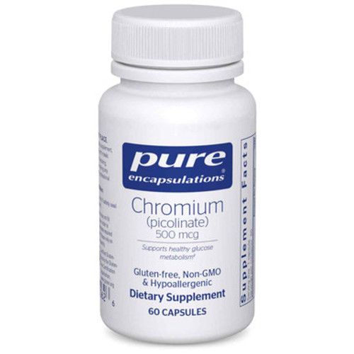 Chromium (picolinate) 500mcg 60c Pure Encapsulations