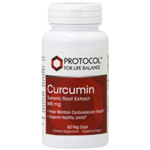 Curcumin 665mg 60c by Protocol For Life Balance