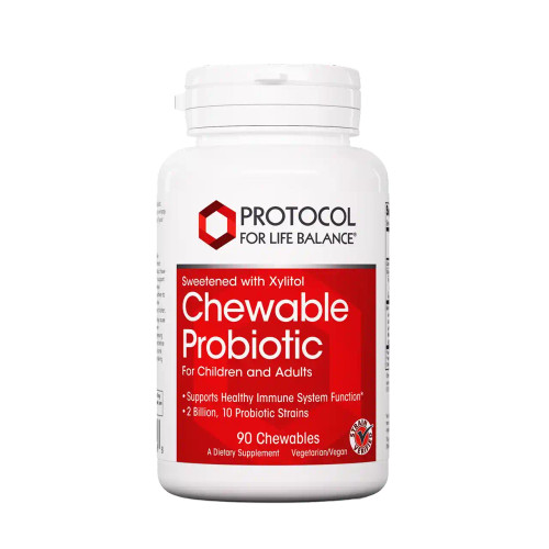 Probiotic-4 Chewable 90t by Protocol for Life Balance