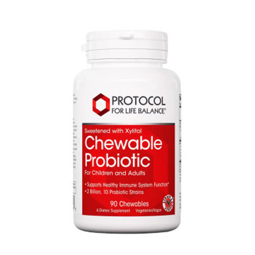 Probiotic-4 Chewable 90t by Protocol for Life Balance