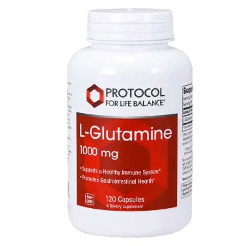 L-Glutamine 1000mg 120c by Protocol for Life Balance