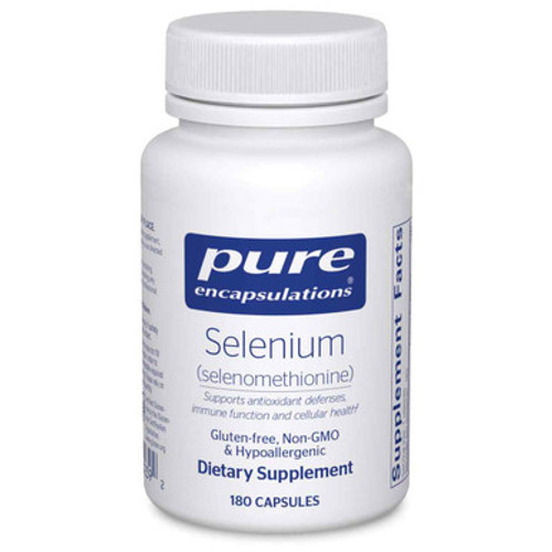 Selenium (selenomethionine) 180c Pure Encapsulations