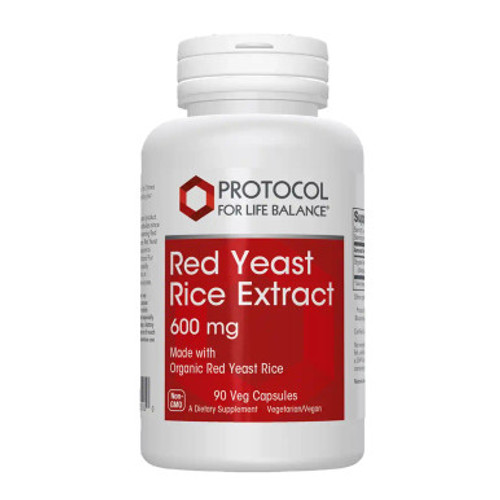 Red Yeast Rice Extract 600 90c by Protocol for Life Balance