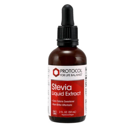 Stevia Extract Liquid 2oz by Protocol for Life Balance
