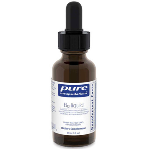 B12 Liquid 1000mcg 30ml/1oz Pure Encapsulations