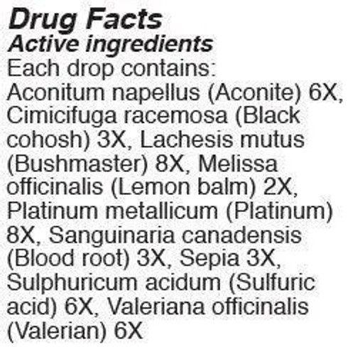 Sepia Plex 30ml drug facts by Seroyal Unda