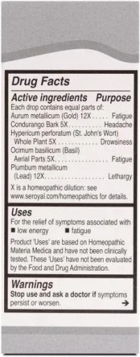 Unda #49 20ml label  by Seroyal Unda