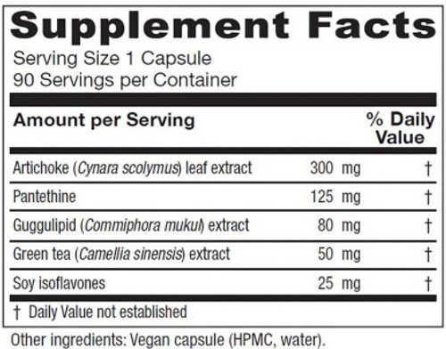 Cholestblend 90c label  by Vitanica
