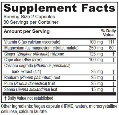Laxablend 60c label  by Vitanica