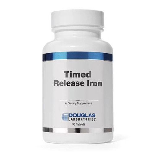 Timed Release Iron 90t by Douglas Laboratories