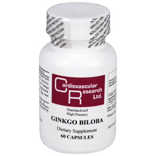Ginkgo Biloba 120mg 60c by Ecological Formulas