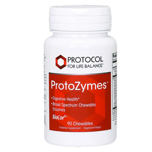 ProtoZymes Chewable 90t by Protocol for Life Balance