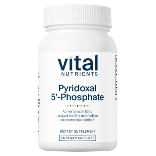 Pyridoxal-5-Phosphate 50mg 90c by Vital Nutrients