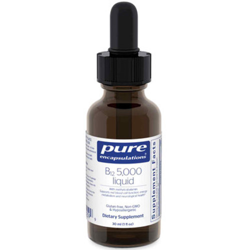 B12 Liquid 5000mcg 30ml/1oz Pure Encapsulations B12 Liquid 5000mcg 30ml/1oz Pure Encapsulations