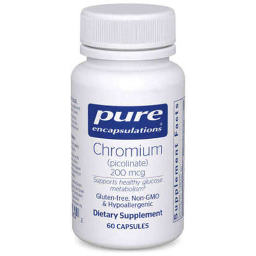 Chromium (picolinate) 200mcg 60c Pure Encapsulations