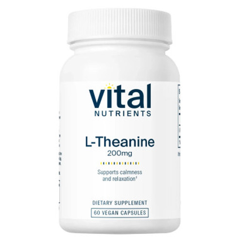 L-Theanine 200mg 60c by Vital Nutrients