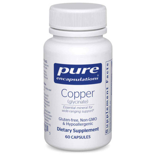 Copper (glycinate) 60c Pure Encapsulations