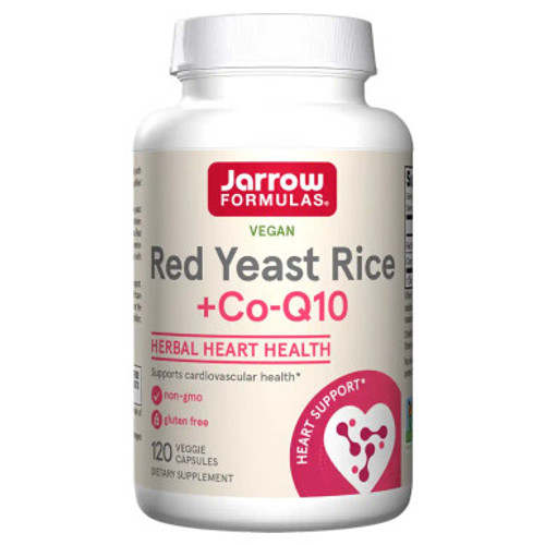 Red Yeast Rice + Co-Q10 120 caps by Jarrow Formulas