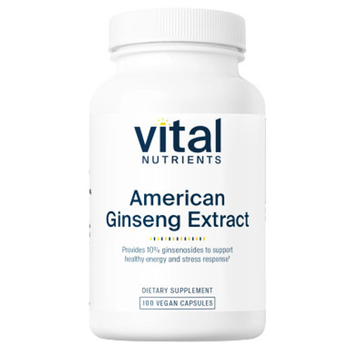 American Ginseng 250mg 100c by Vital Nutrients