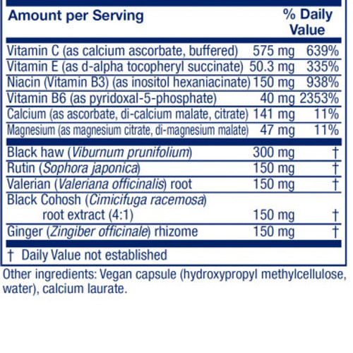 Cramp Relax 15c label by vitanica