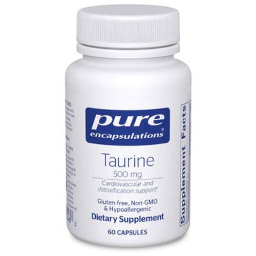 Taurine 500mg 60c Pure Encapsulations