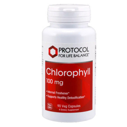 Chlorophyll 100mg 90c by Protocol For Life Balance