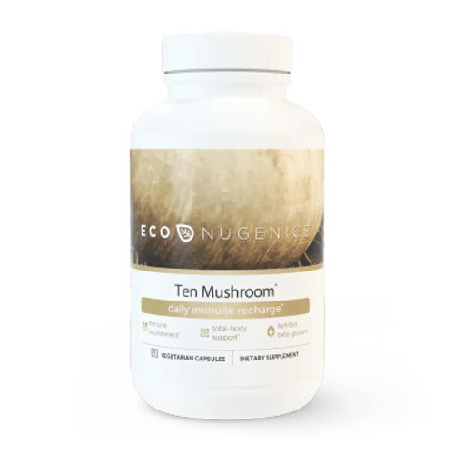 Ten Mushroom Formula 120c by EcoNugenics