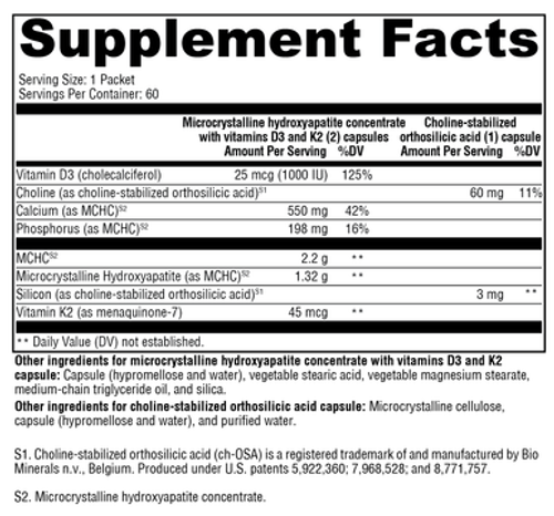 OSAplex MK-7 60 Pkt. Label by Xymogen