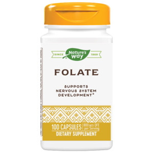 Folic Acid 800 mcg 100 caps by Nature's Way