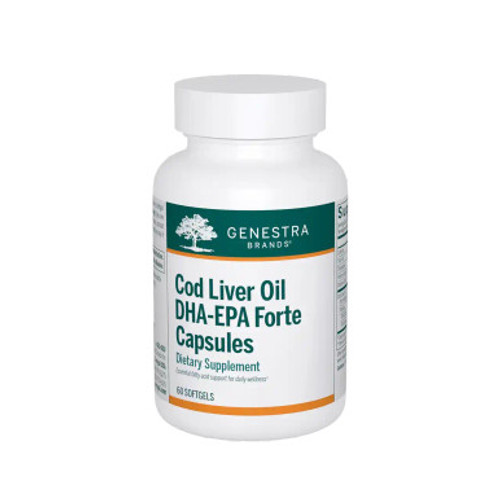 Cod Liver Oil DHA/EPA Forte 60c by Seroyal Genestra