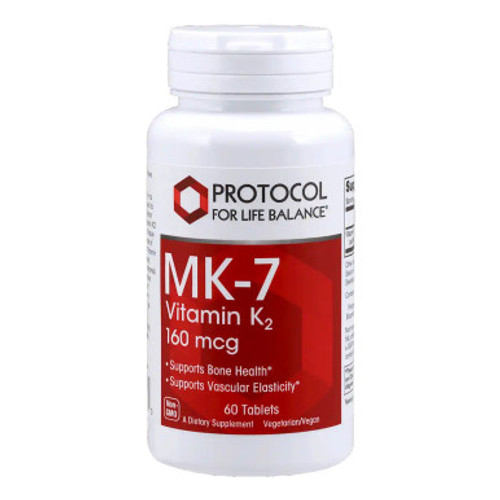 MK-7 Vitamin K2 160mcg 60t by Protocol for Life Balance