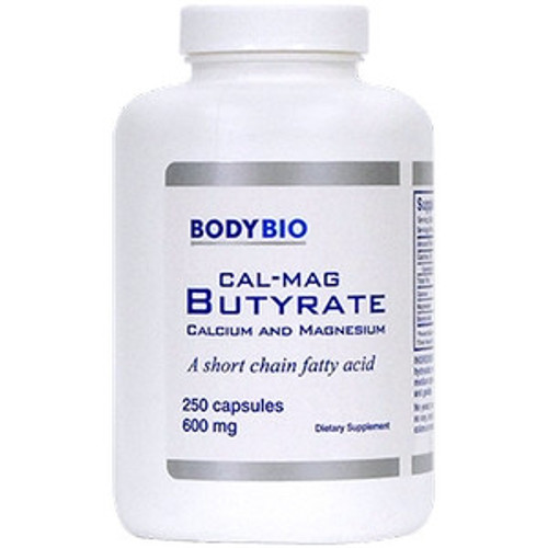 Butyrate 600 mg 250 caps by BodyBio