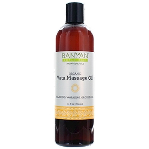 Vata Massage Oil 12 oz by Banyan Botanicals