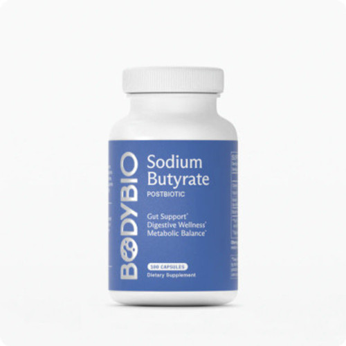 Sodium Butyrate 100 caps by BodyBio
