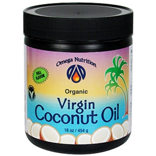 Virgin Coconut Oil 16 oz by Omega Nutrition Virgin Coconut Oil 16 oz by Omega Nutrition